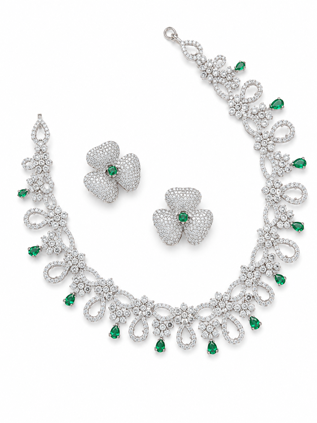 AD Zircon Set (party wear)