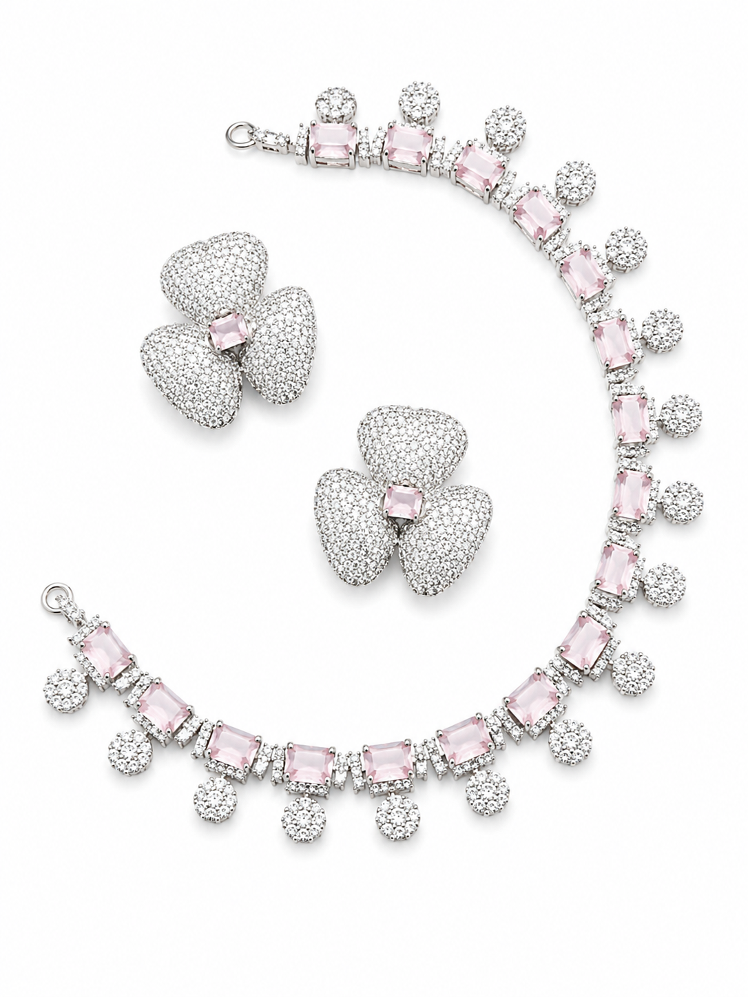 AD Zircon Set (party wear)