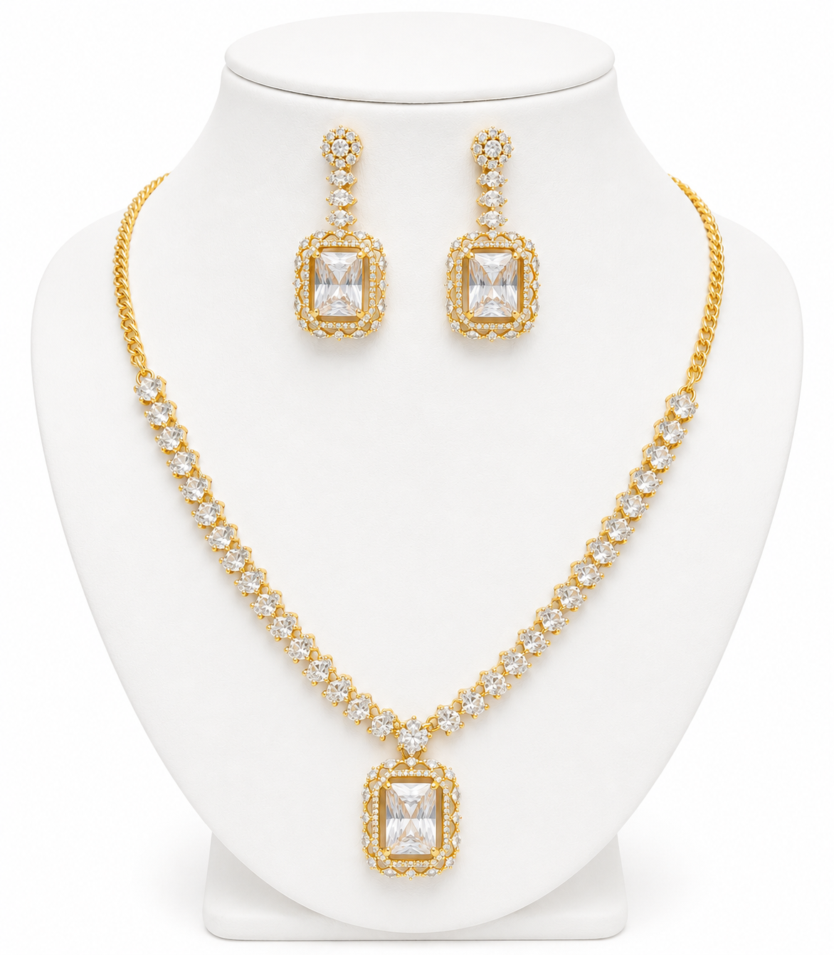 AD Zircon Set (party wear)