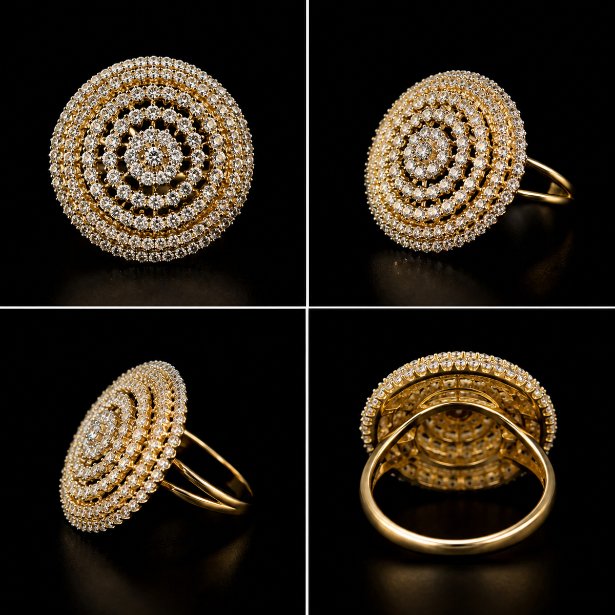 Women’s AD Zircon Rings