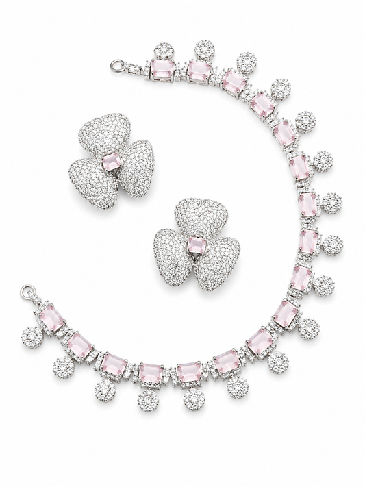 AD Zircon Set (party wear)