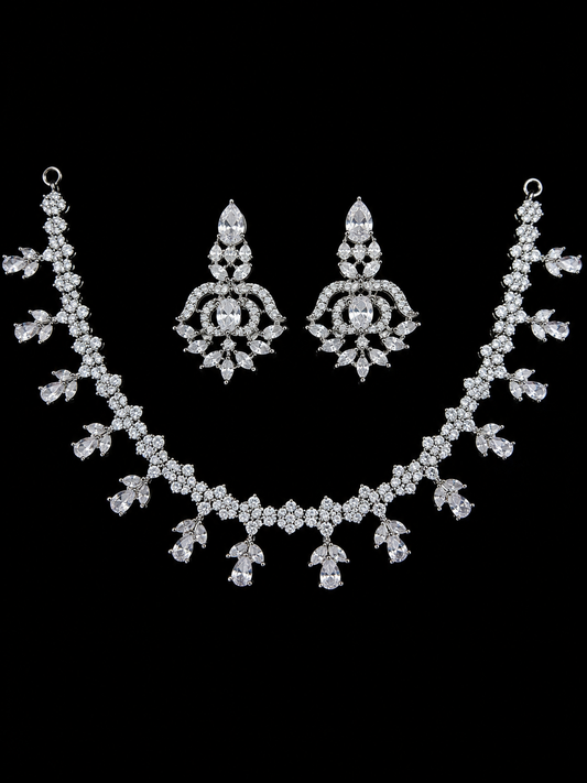 AD Zircon Set (party wear)