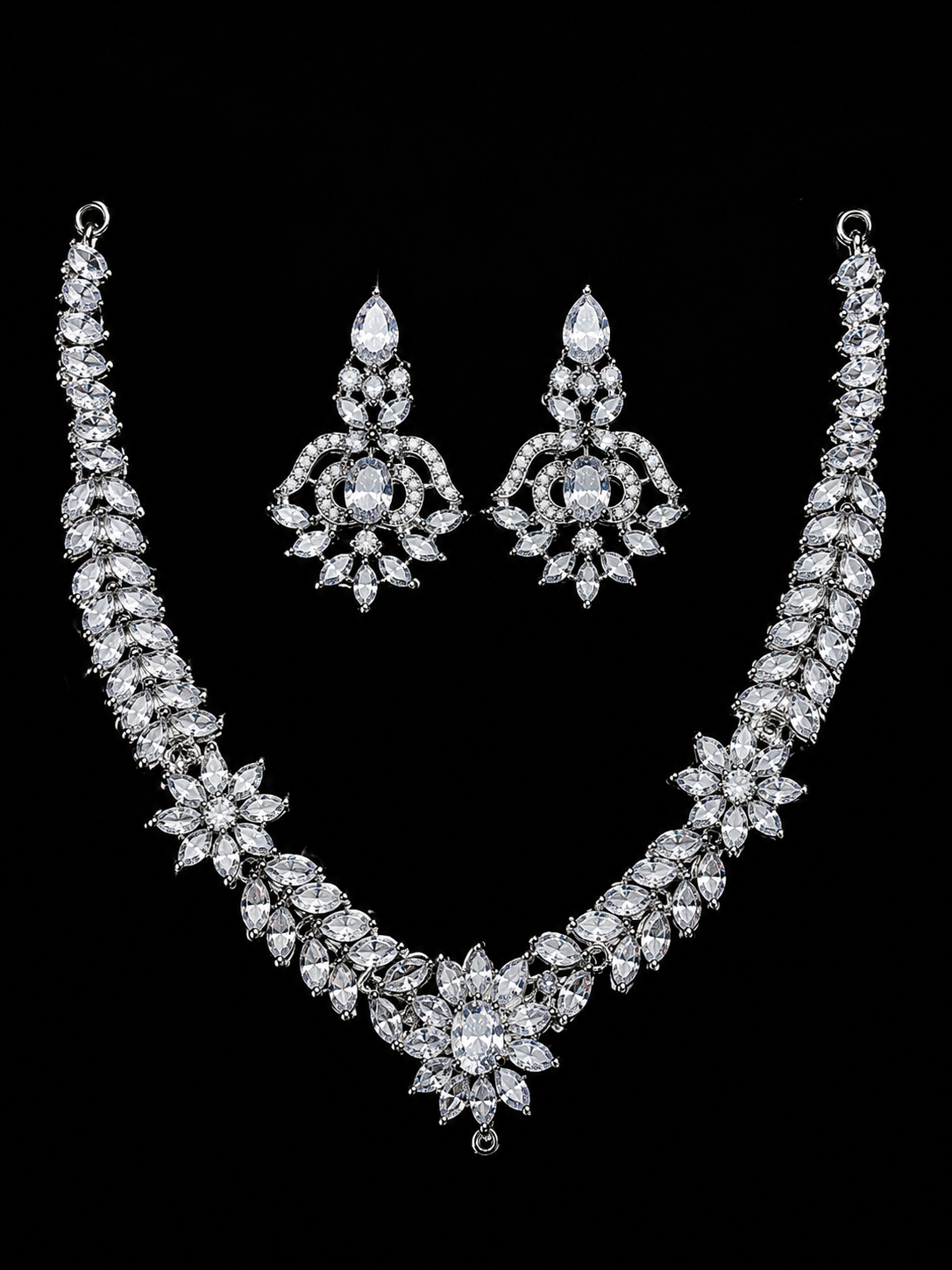 AD Zircon Set (party wear)