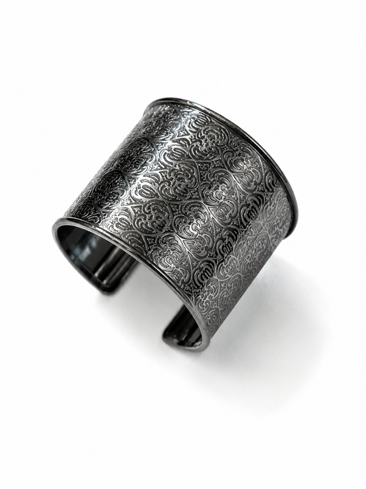 Spiral designed metal handcuff (openable)