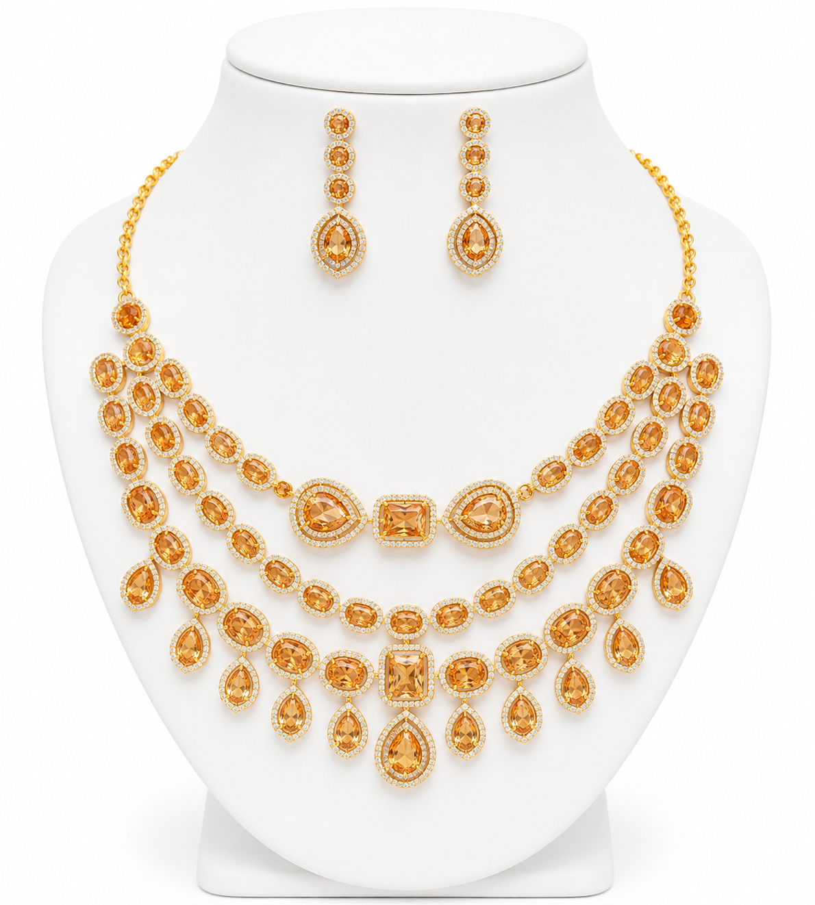 AD Zircon Set (party wear)