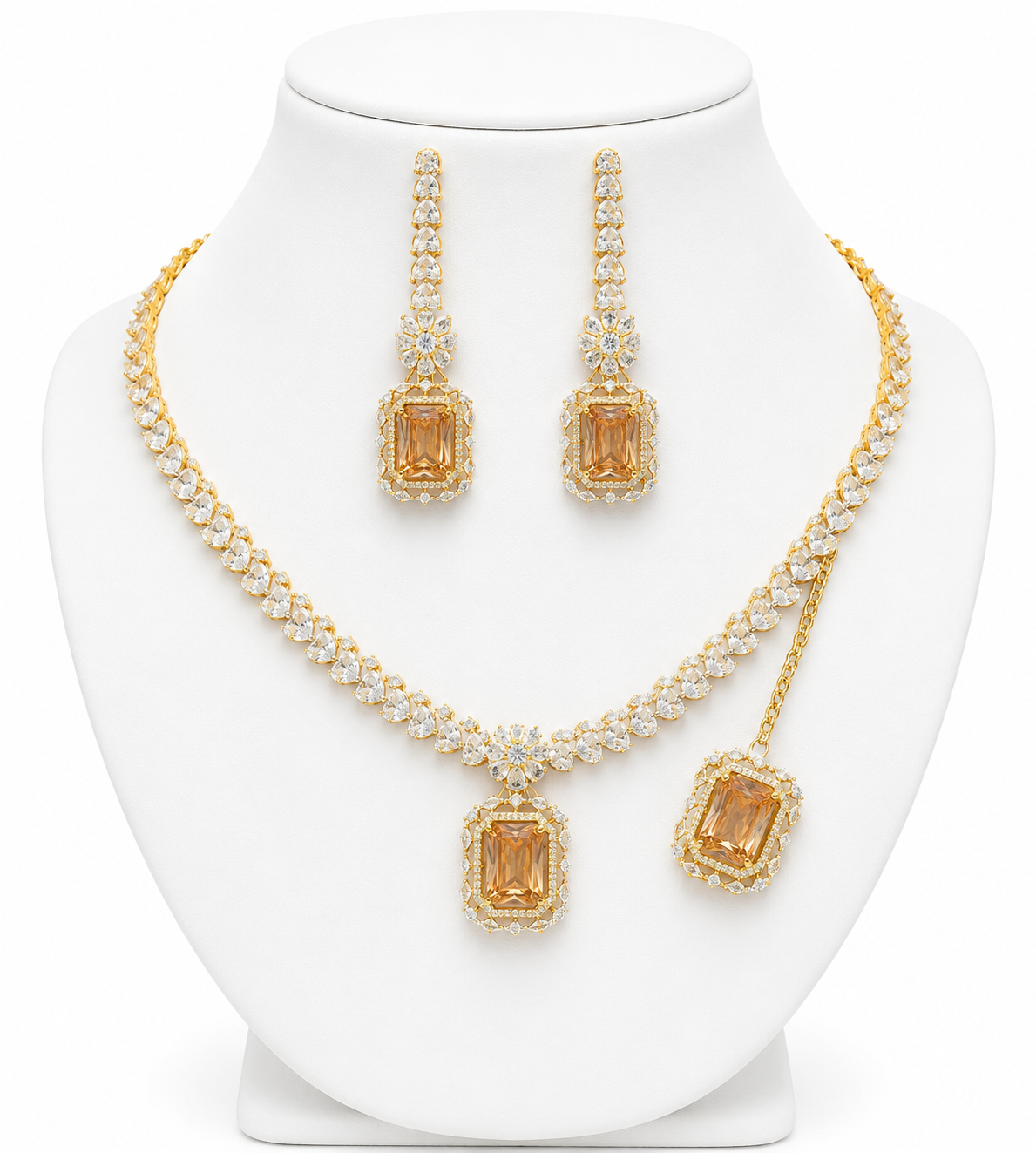 AD Zircon Set (party wear)