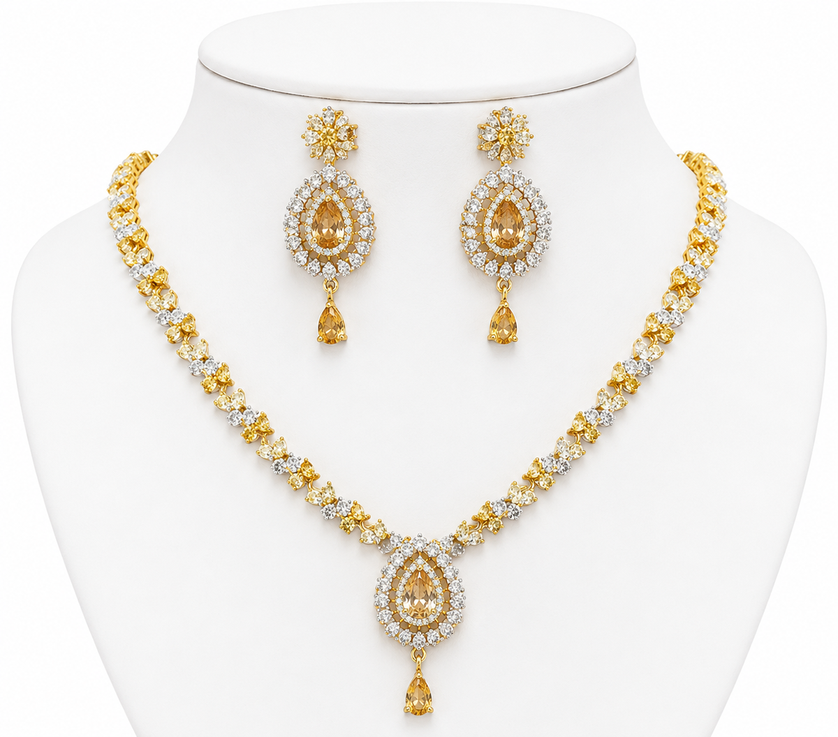 AD Zircon Set (party wear)