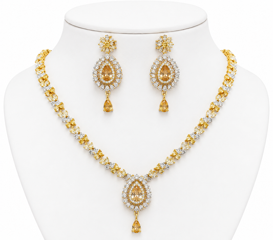 AD Zircon Set (party wear)