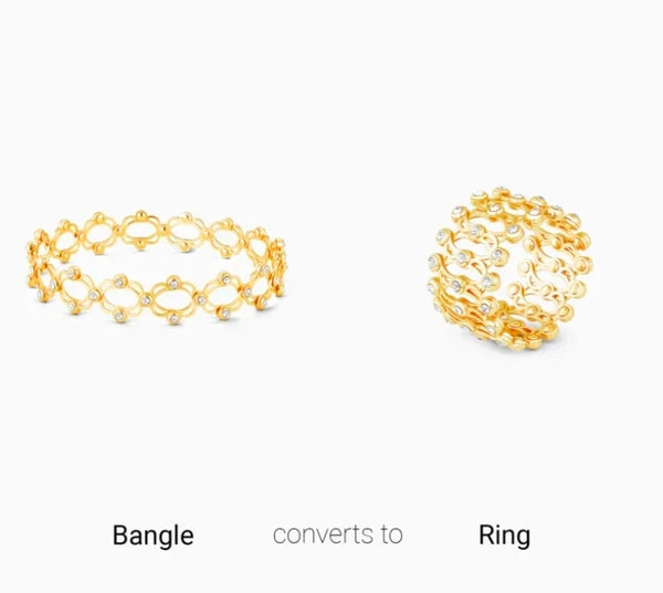 Convertable ring into bracelet(viceversa)