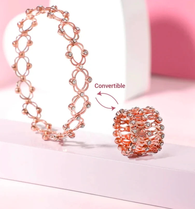 Convertable ring into bracelet(viceversa)