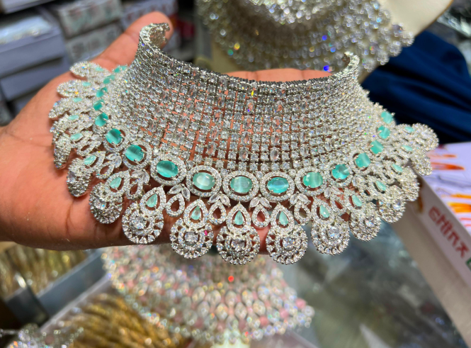 AD Zircon full Bridal Set