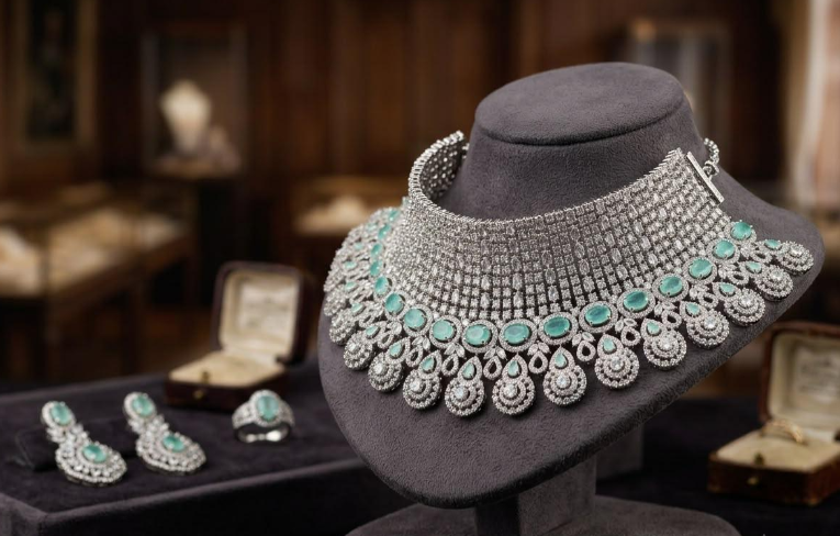 AD Zircon full Bridal Set